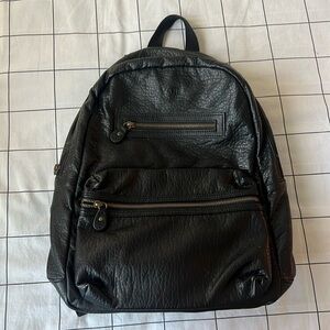 VANS. Faux leather backpack